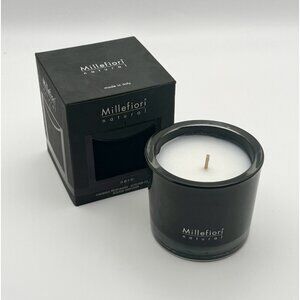 Millefiori Candle Nero 6.34 oz. Made In Italy 30-60 Hours Burn Time - New Unused